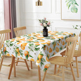 Lofaris Pastoral Oranges Patterns Step And Repeat Tablecloth